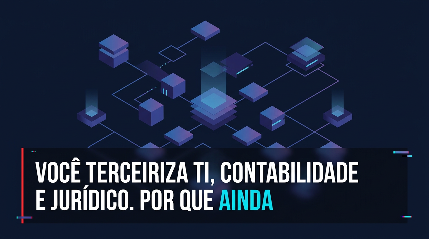 Você terceiriza TI, contabilidade e jurídico. Por que ainda faz marketing no improviso?